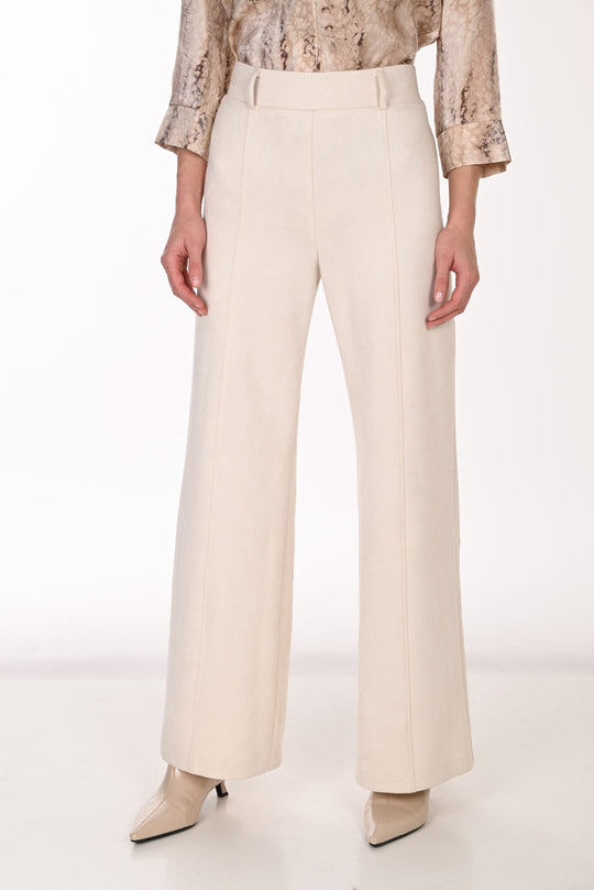 263379 - Wide Leg Suede Pants w/ Chain Belt-04-Bottoms-Frank Lyman-Krista Anne's Boutique, Women's Fashion and Accessories Located in Oklahoma City, OK and Black Mountain, NC