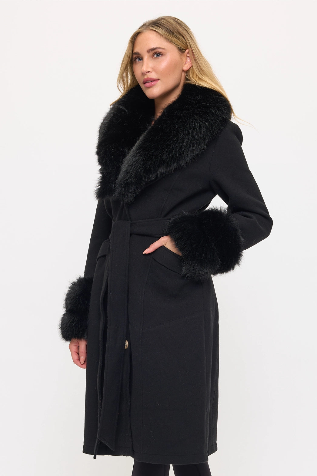 CLAWC0008 - Imperial Luxe Maxi Coat-07-Coats/Outerwear-LA Coalition-Krista Anne's Boutique, Women's Fashion and Accessories Located in Oklahoma City, OK and Black Mountain, NC