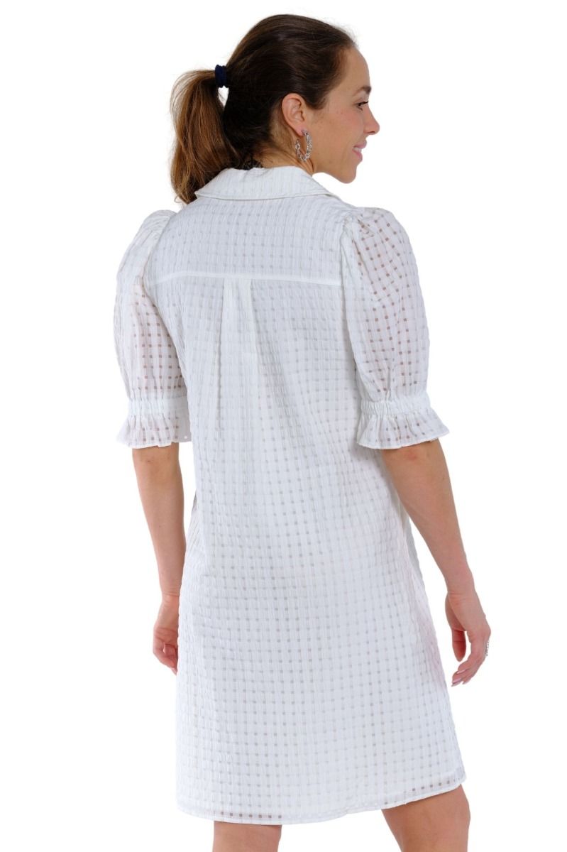 Camila-4 - Window Pane Dress-06-Dresses/Jumpsuits-Lior-Krista Anne's Boutique, Women's Fashion and Accessories Located in Oklahoma City, OK and Black Mountain, NC