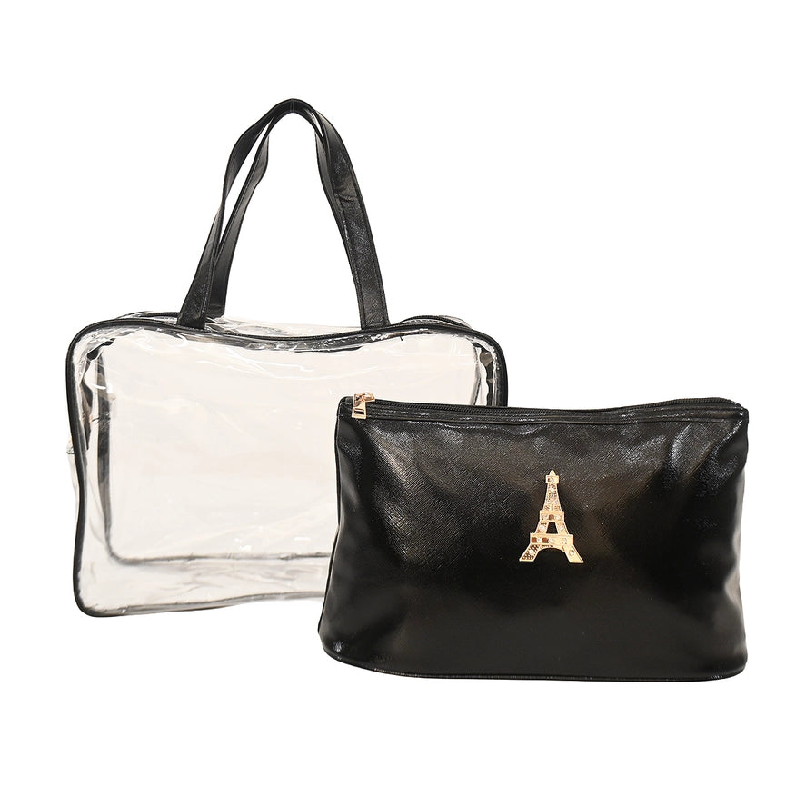 2 Piece Makeup Bag