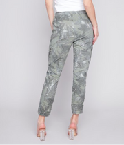 C5520 - Crinkled Cargo Jogger Pant-04-Bottoms-Charlie B.-Krista Anne's Boutique, Women's Fashion and Accessories Located in Oklahoma City, OK and Black Mountain, NC