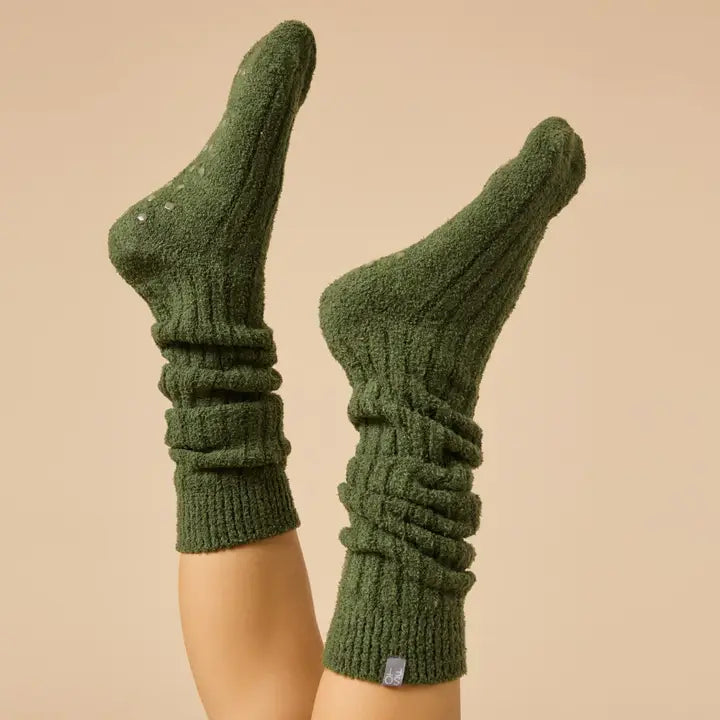 1300 - Marshmallow Crew Socks-09-Accessories-Softies-Krista Anne's Boutique, Women's Fashion and Accessories Located in Oklahoma City, OK and Black Mountain, NC