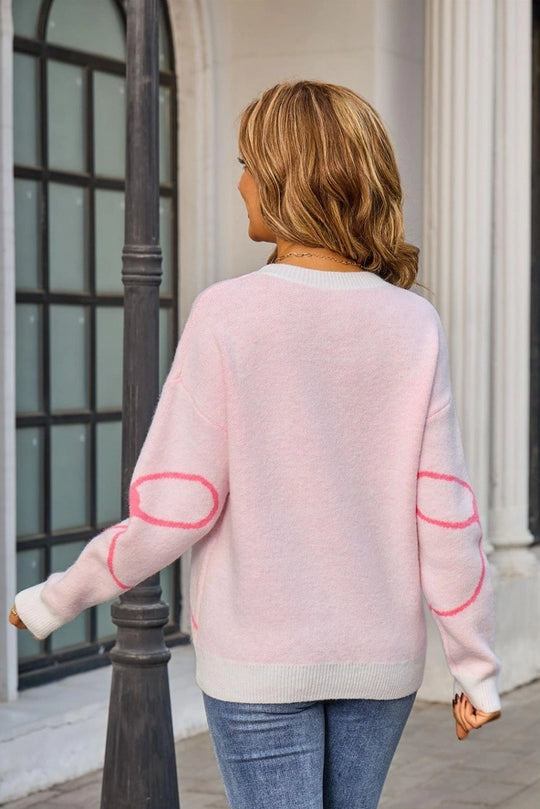 JYT9378-10 - Wrapped Up with a Bow Sweater-05-Sweaters-Love Soft-Krista Anne's Boutique, Women's Fashion and Accessories Located in Oklahoma City, OK and Black Mountain, NC