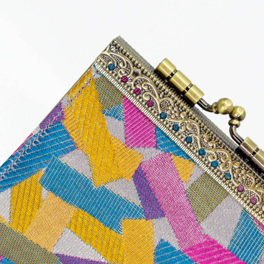 Confetti Pattern Brocade Card Holder with RFID Protection-12-Gifts-Cathayana-Krista Anne's Boutique, Women's Fashion and Accessories Located in Oklahoma City, OK and Black Mountain, NC