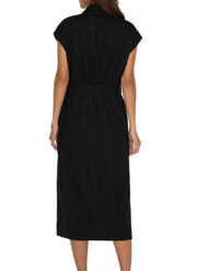 LM8C96TS29 - Collared Wrap Dress
