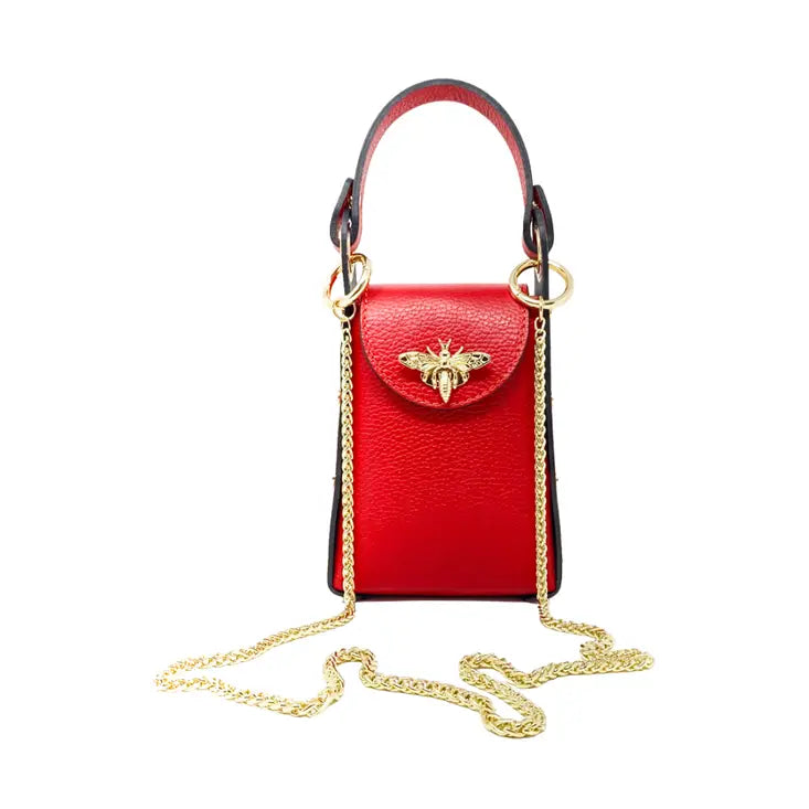GF1080 - Bumble Bee Clutch + Crossbody-09-Accessories-German Fuentes-Krista Anne's Boutique, Women's Fashion and Accessories Located in Oklahoma City, OK and Black Mountain, NC