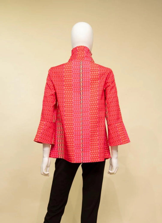 S24108 - Statement Jacket-02-Tops/Blouses-Samuel Dong-Krista Anne's Boutique, Women's Fashion and Accessories Located in Oklahoma City, OK and Black Mountain, NC