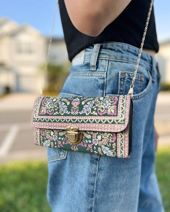 RUGCBAG-025 - Boho Cute Crossbody Bag-12-Gifts-Umays Boho-Krista Anne's Boutique, Women's Fashion and Accessories Located in Oklahoma City, OK and Black Mountain, NC