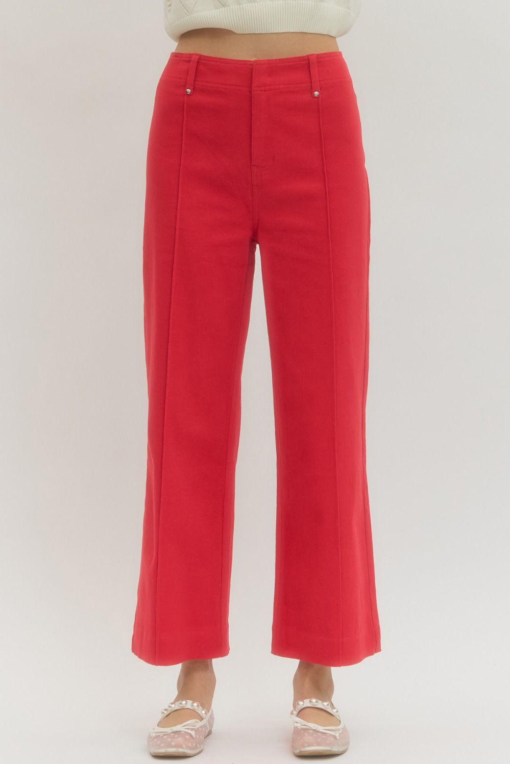P28664 - Center Seam Wide Leg Jean-04-Bottoms-Entro-Krista Anne's Boutique, Women's Fashion and Accessories Located in Oklahoma City, OK and Black Mountain, NC