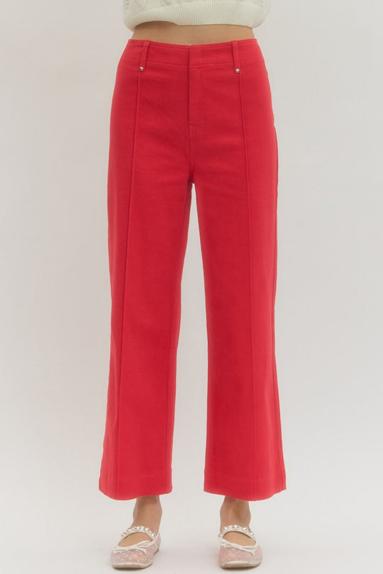 P28664 - Center Seam Wide Leg Jean-04-Bottoms-Entro-Krista Anne's Boutique, Women's Fashion and Accessories Located in Oklahoma City, OK and Black Mountain, NC