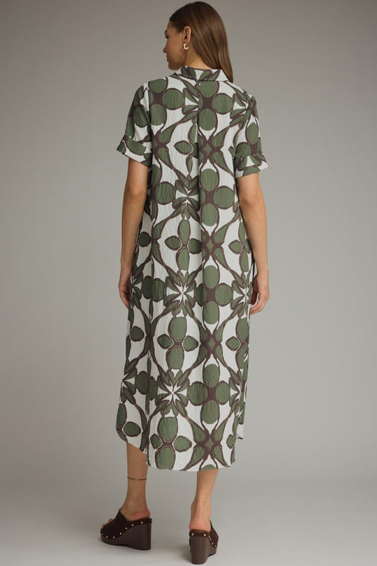 D29514 - Garden Path Midi Dress-06-Dresses/Jumpsuits-Entro-Krista Anne's Boutique, Women's Fashion and Accessories Located in Oklahoma City, OK and Black Mountain, NC