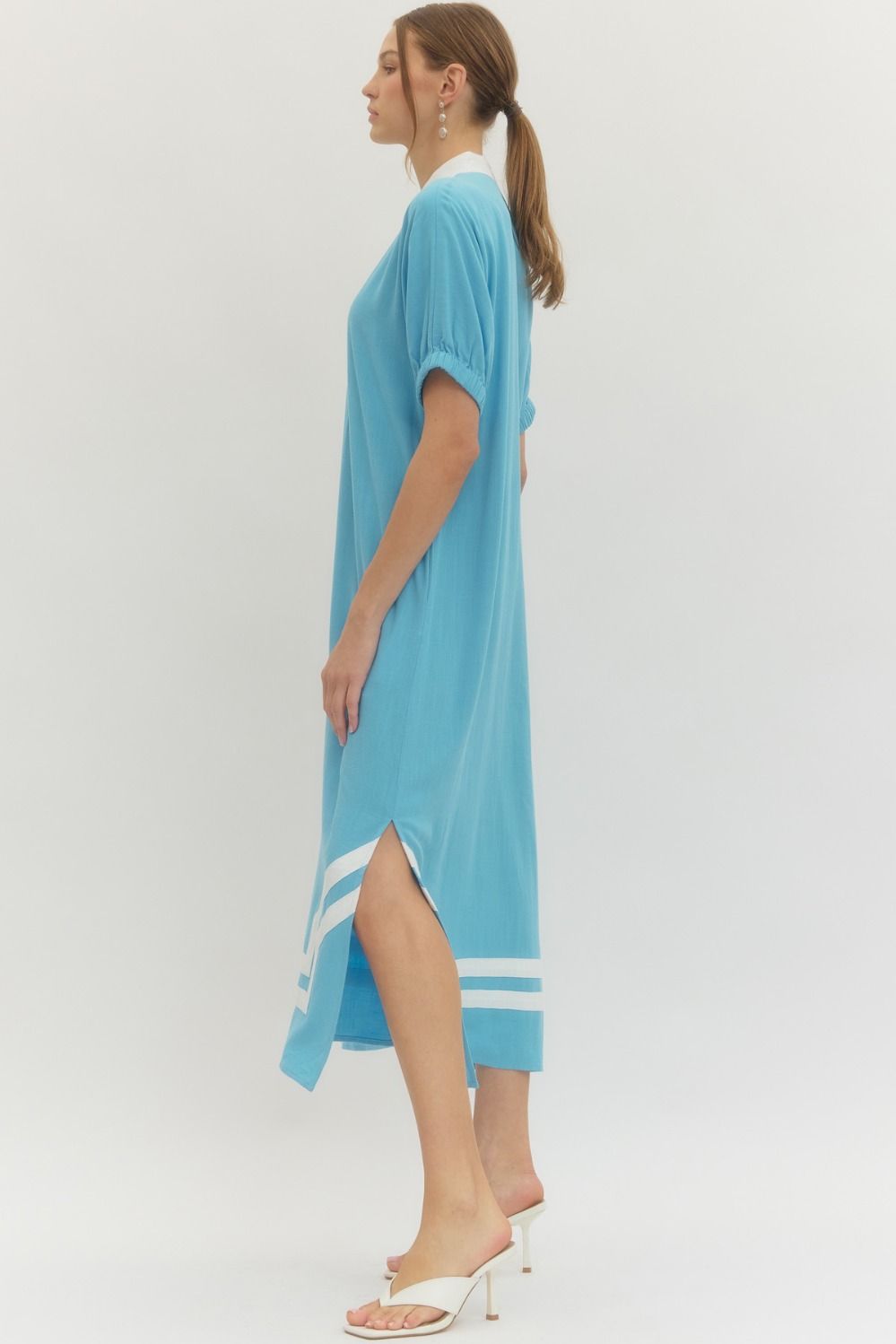 D29649 - Raglan Sleeve Midi Dress-06-Dresses/Jumpsuits-Entro-Krista Anne's Boutique, Women's Fashion and Accessories Located in Oklahoma City, OK and Black Mountain, NC