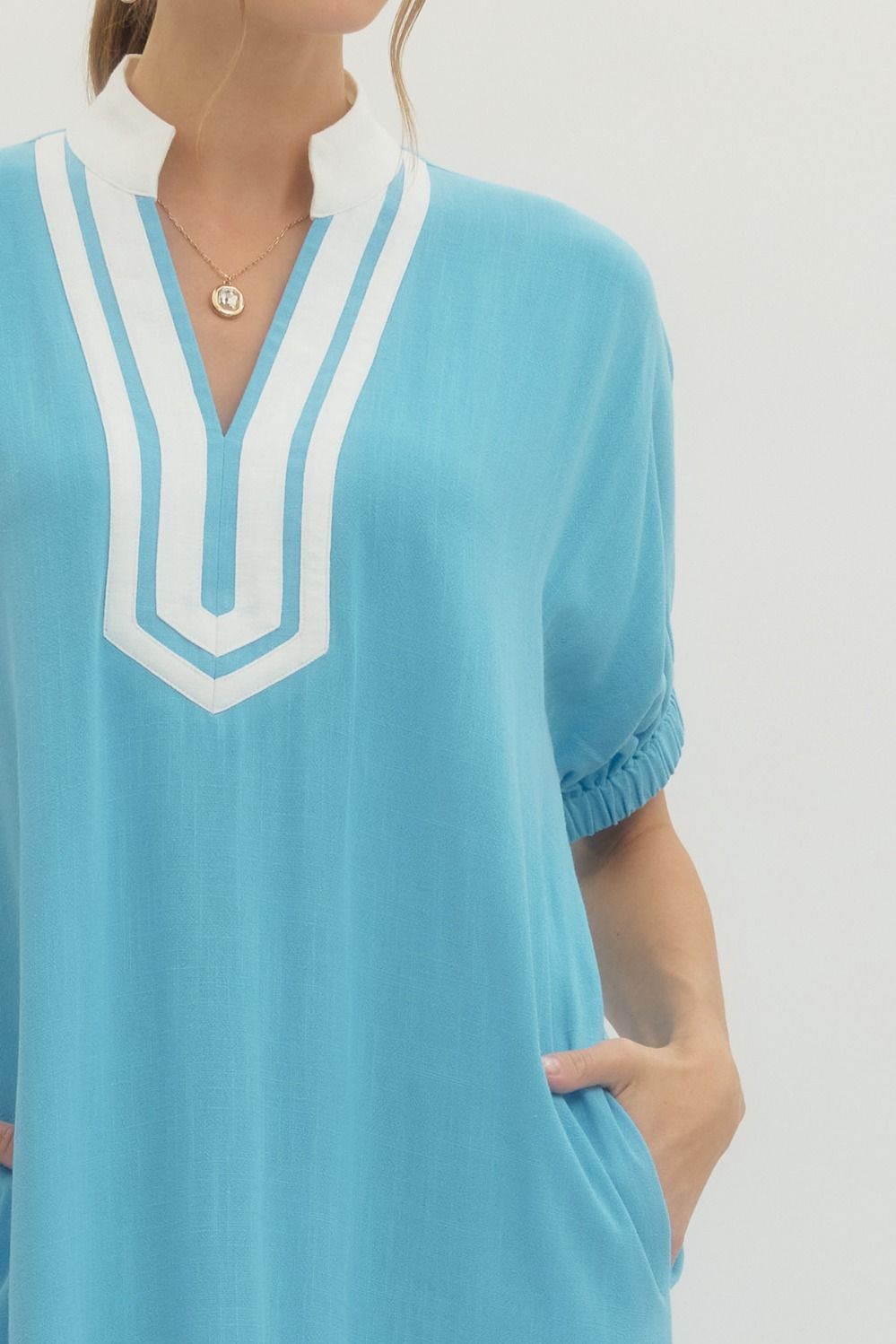 D29649 - Raglan Sleeve Midi Dress-06-Dresses/Jumpsuits-Entro-Krista Anne's Boutique, Women's Fashion and Accessories Located in Oklahoma City, OK and Black Mountain, NC