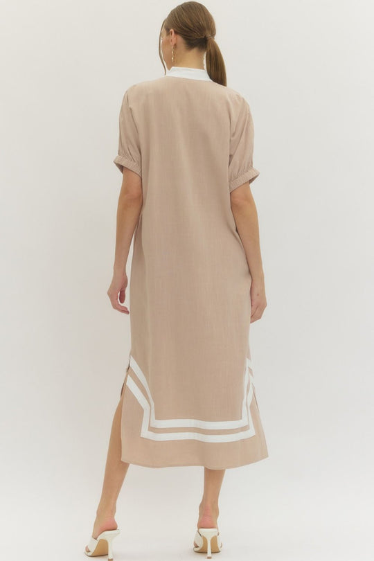 D29649 - Raglan Sleeve Midi Dress-06-Dresses/Jumpsuits-Entro-Krista Anne's Boutique, Women's Fashion and Accessories Located in Oklahoma City, OK and Black Mountain, NC