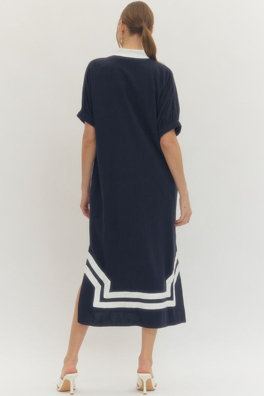 D29649 - Raglan Sleeve Midi Dress-06-Dresses/Jumpsuits-Entro-Krista Anne's Boutique, Women's Fashion and Accessories Located in Oklahoma City, OK and Black Mountain, NC