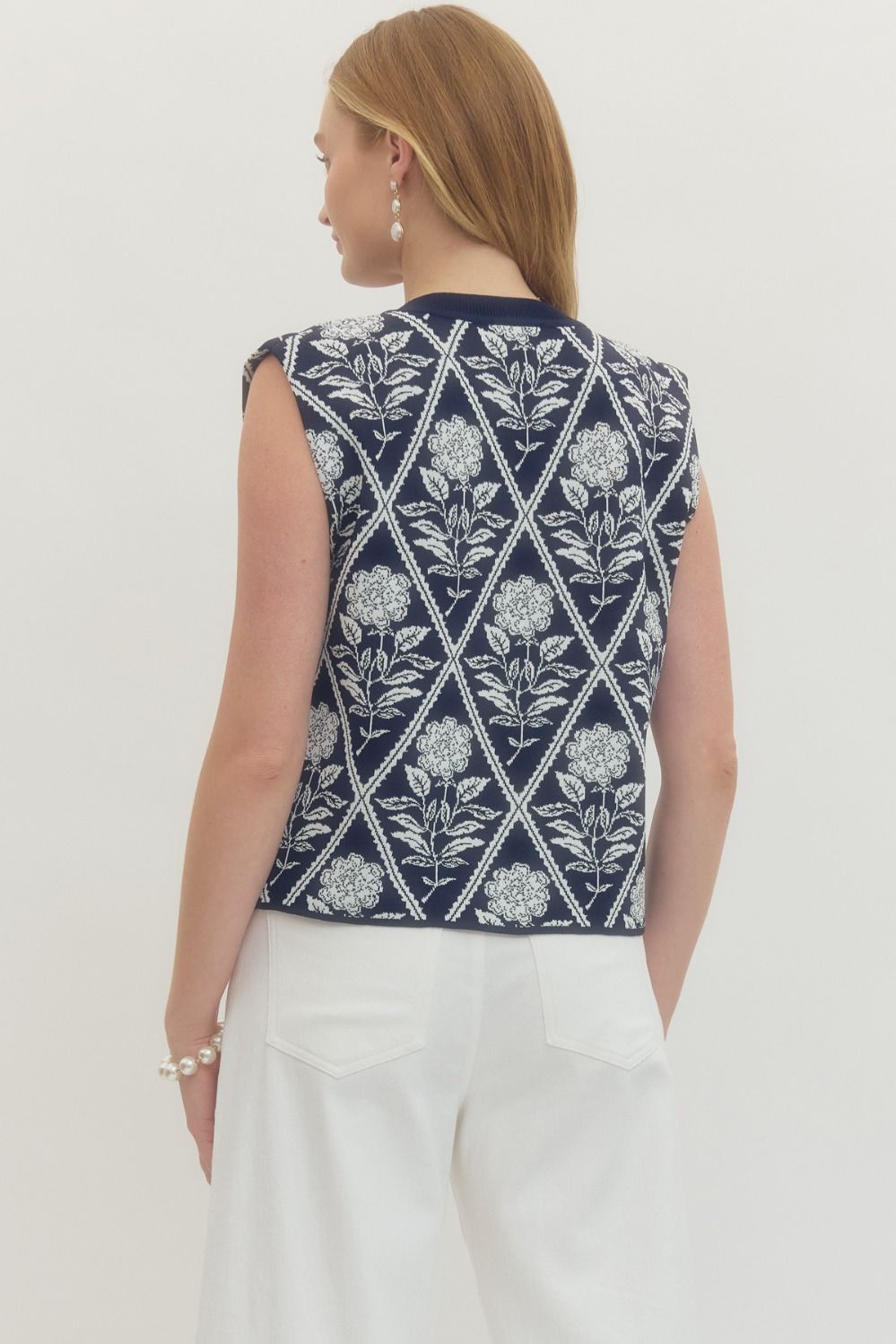 T29670 - Sleeveless Knit Top-03-Tees/Tanks-Entro-Krista Anne's Boutique, Women's Fashion and Accessories Located in Oklahoma City, OK and Black Mountain, NC