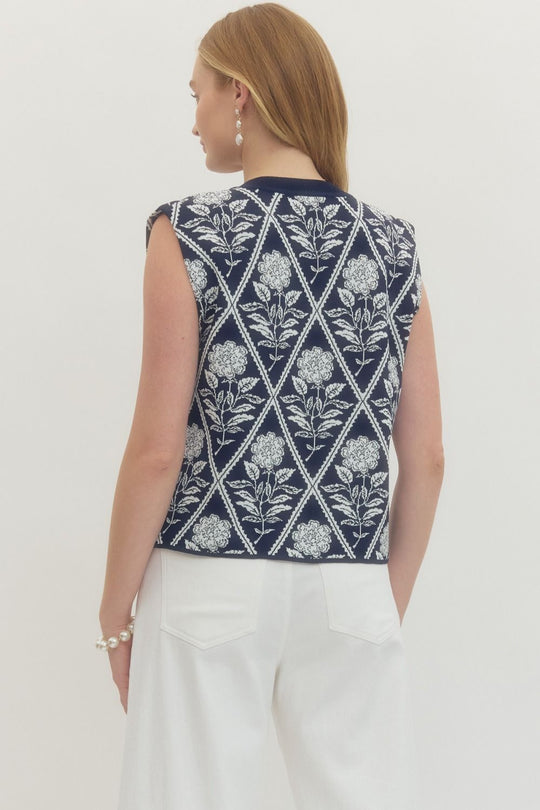 T29670 - Sleeveless Knit Top-03-Tees/Tanks-Entro-Krista Anne's Boutique, Women's Fashion and Accessories Located in Oklahoma City, OK and Black Mountain, NC