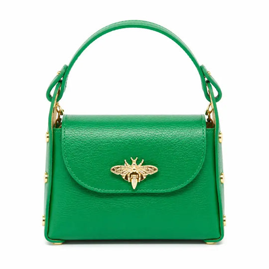 GF1085 - Bee Lock Mini Bag + Crossbody-09-Accessories-German Fuentes-Krista Anne's Boutique, Women's Fashion and Accessories Located in Oklahoma City, OK and Black Mountain, NC