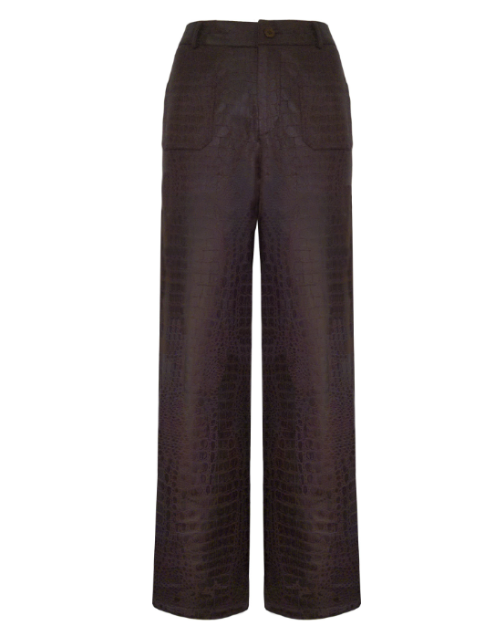 BCP5703A - Textured Gator Pant-04-Bottoms-Insight-Krista Anne's Boutique, Women's Fashion and Accessories Located in Oklahoma City, OK and Black Mountain, NC