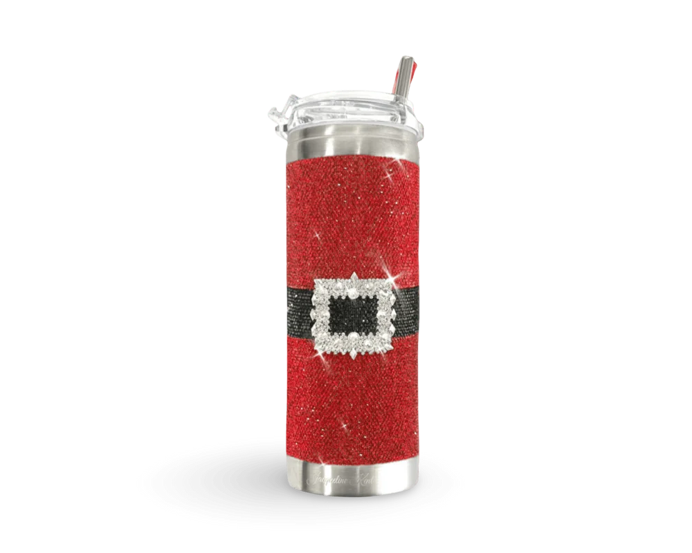 JKT124.RDBK - Sparkly Santa Lux Tumbler