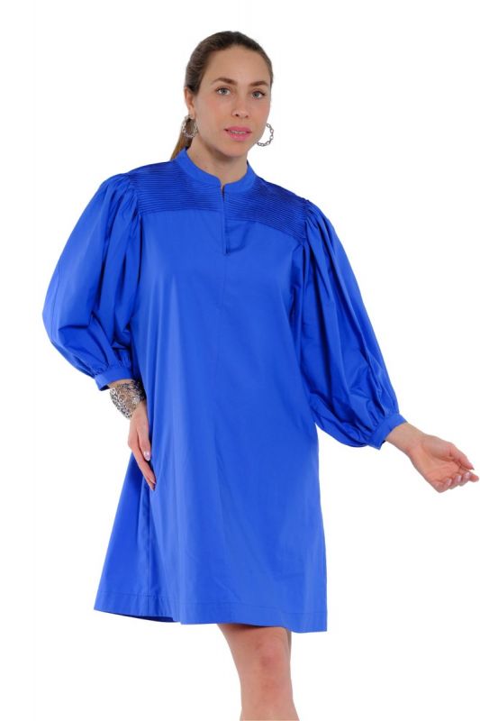 Mara-1 - Puff Sleeve Dress-06-Dresses/Jumpsuits-Lior-Krista Anne's Boutique, Women's Fashion and Accessories Located in Oklahoma City, OK and Black Mountain, NC