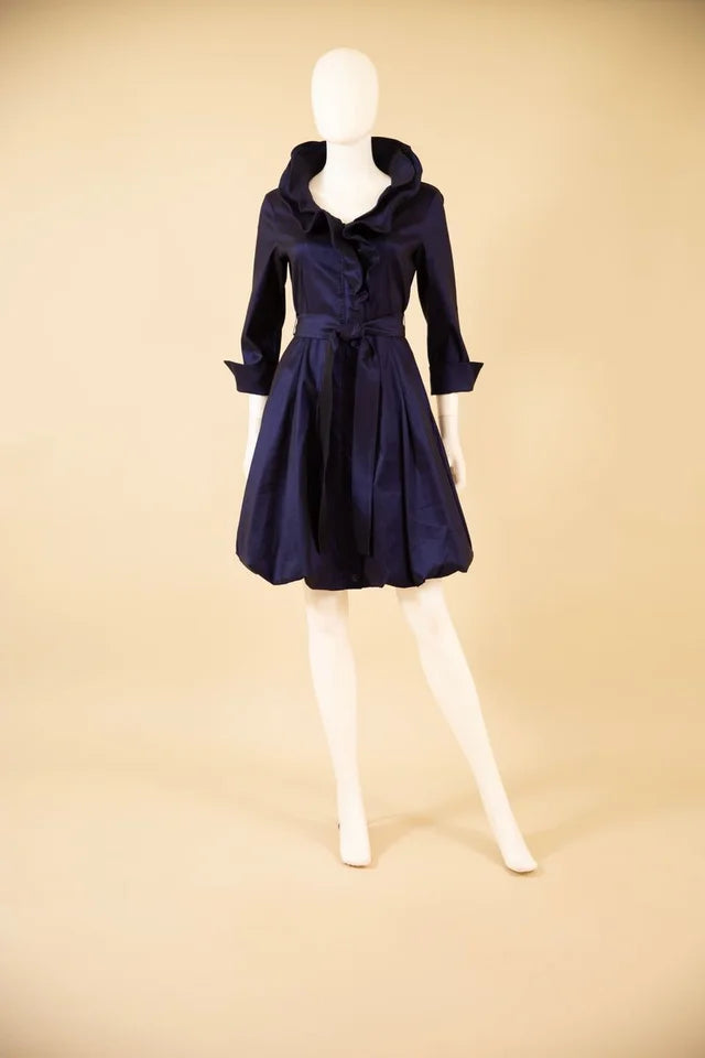 S26004 - 3/4 Sleeve Bubble Dress-06-Dresses/Jumpsuits-Samuel Dong-Krista Anne's Boutique, Women's Fashion and Accessories Located in Oklahoma City, OK and Black Mountain, NC