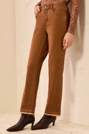 5560O-2020W - Sophia Curvy Micro Flare Jeans-04-Bottoms-Tribal-Krista Anne's Boutique, Women's Fashion and Accessories Located in Oklahoma City, OK and Black Mountain, NC