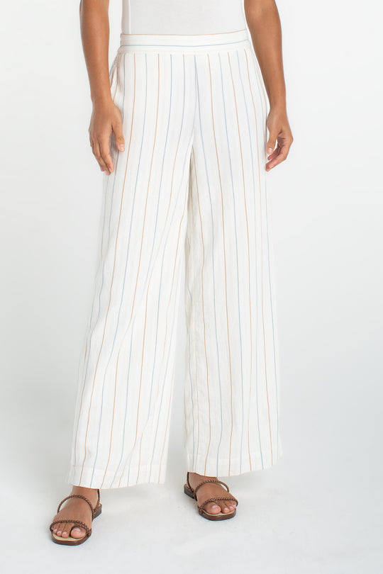 LM7B18EE61 - Woven Stripe Wide Leg Pant-04-Bottoms-Liverpool-Krista Anne's Boutique, Women's Fashion and Accessories Located in Oklahoma City, OK and Black Mountain, NC