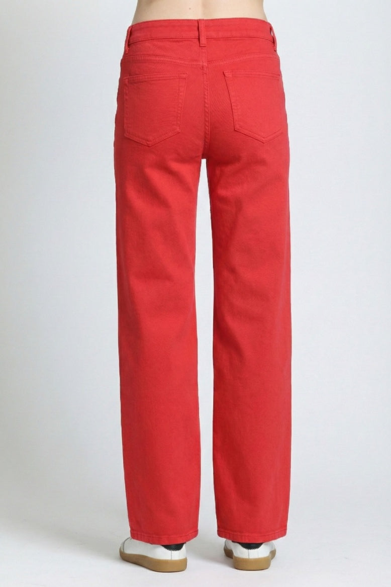 C188 - Mini Boot Jeans-04-Bottoms-Apny Apparel Inc-Krista Anne's Boutique, Women's Fashion and Accessories Located in Oklahoma City, OK and Black Mountain, NC