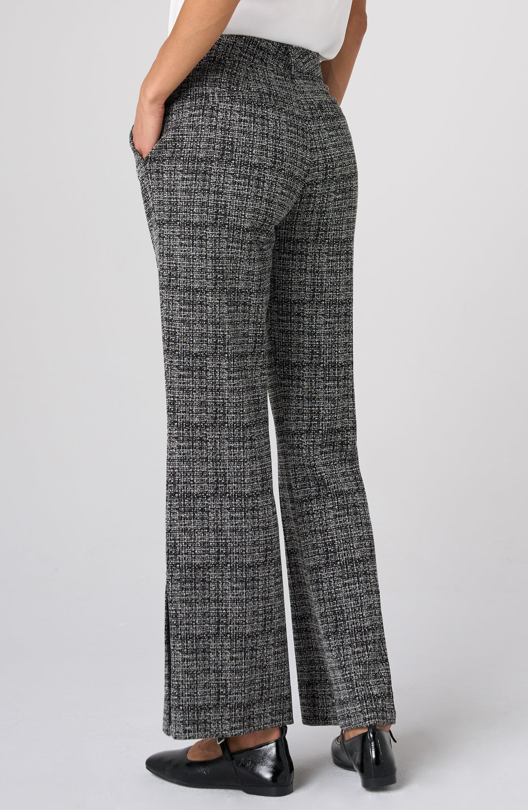 LM4765TL92 - Ankle Flare Trousers-04-Bottoms-Liverpool-Krista Anne's Boutique, Women's Fashion and Accessories Located in Oklahoma City, OK and Black Mountain, NC