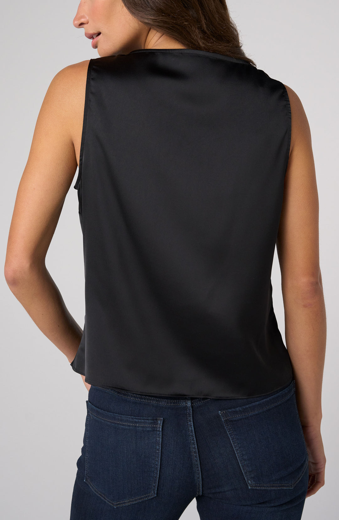 LM8M20PS6 - Lace Trim Tank-03-Tees/Tanks-Liverpool-Krista Anne's Boutique, Women's Fashion and Accessories Located in Oklahoma City, OK and Black Mountain, NC