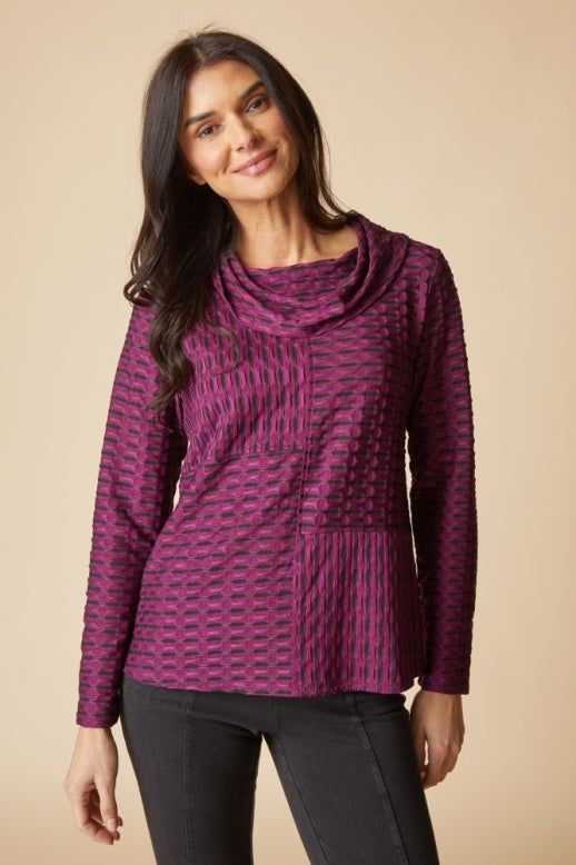 57112 - Newport Knit Downtown Top-02-Tops/Blouses-Habitat-Krista Anne's Boutique, Women's Fashion and Accessories Located in Oklahoma City, OK and Black Mountain, NC