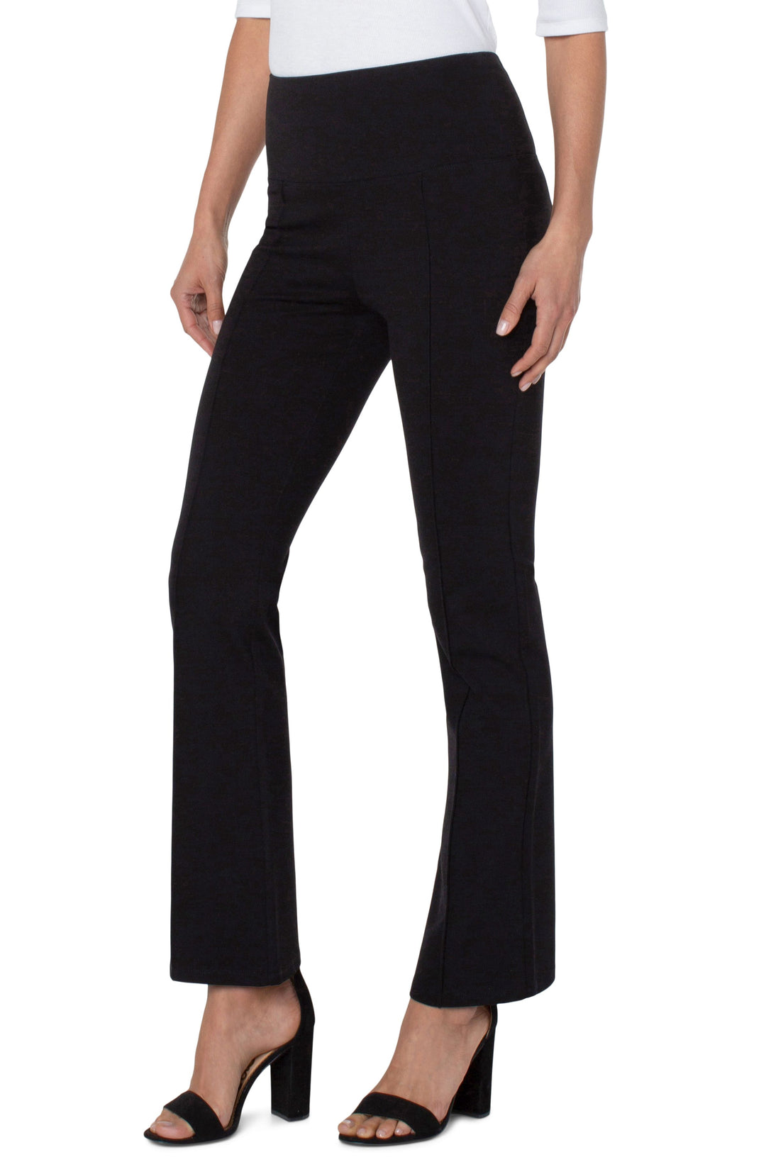 LM4600M42 - Pearl Flare Pant-04-Bottoms-Liverpool-Krista Anne's Boutique, Women's Fashion and Accessories Located in Oklahoma City, OK and Black Mountain, NC