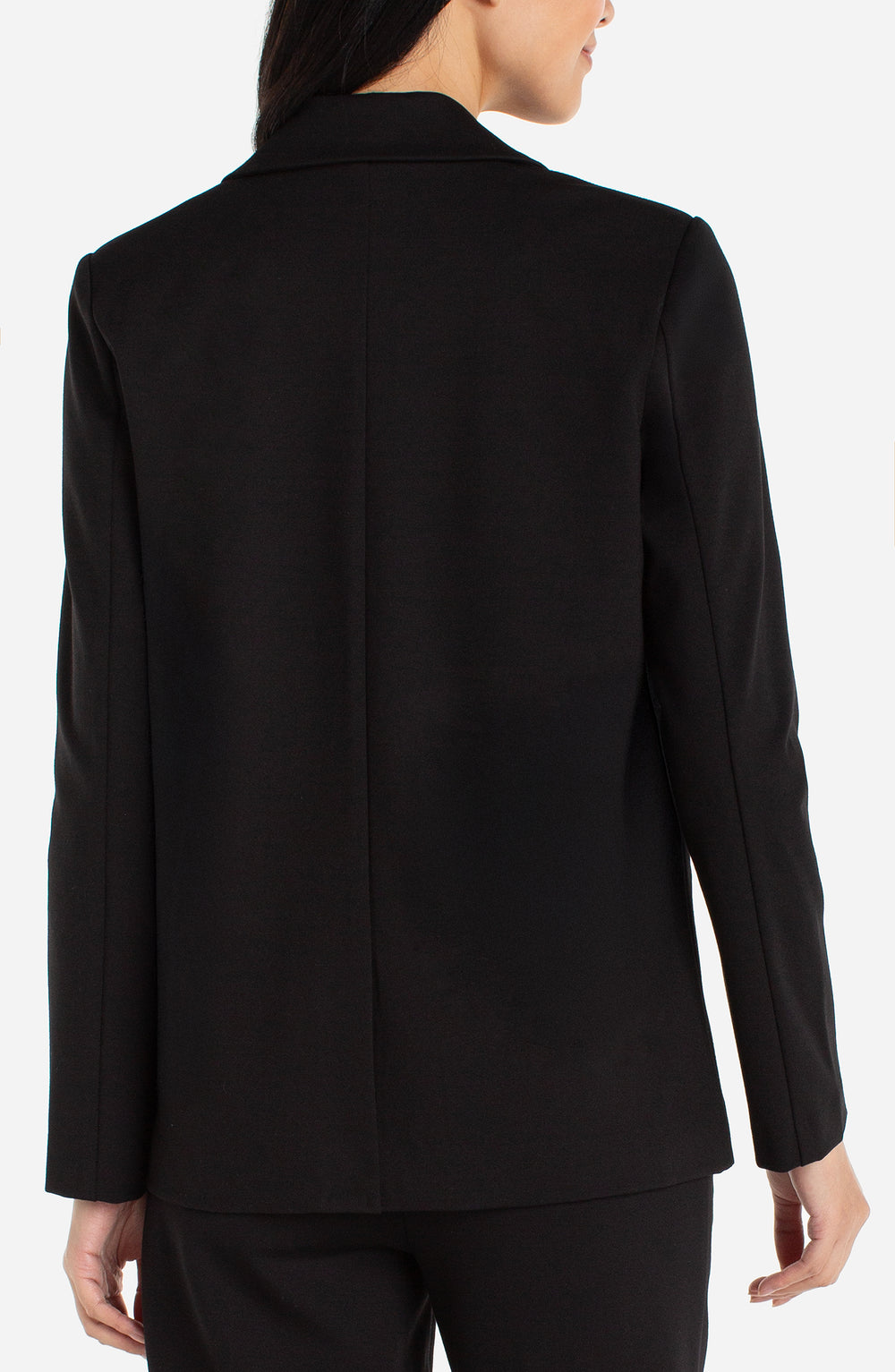 LM1C97M42 - Button Sleeve Detail Blazer-01-Jackets/Blazers-Liverpool-Krista Anne's Boutique, Women's Fashion and Accessories Located in Oklahoma City, OK and Black Mountain, NC