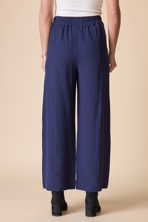 21062 - Crinkle Crepe Solid Aria Pant-04-Bottoms-Habitat-Krista Anne's Boutique, Women's Fashion and Accessories Located in Oklahoma City, OK and Black Mountain, NC