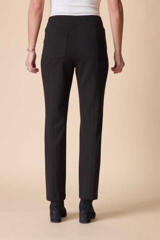 10661 - Luxe Ponte Seamed Pant-04-Bottoms-Habitat-Krista Anne's Boutique, Women's Fashion and Accessories Located in Oklahoma City, OK and Black Mountain, NC