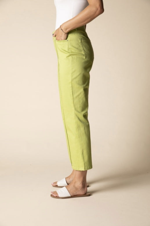 11471 - Stretch Denim Seamed Cropped Flare Pant-04-Bottoms-Habitat-Krista Anne's Boutique, Women's Fashion and Accessories Located in Oklahoma City, OK and Black Mountain, NC