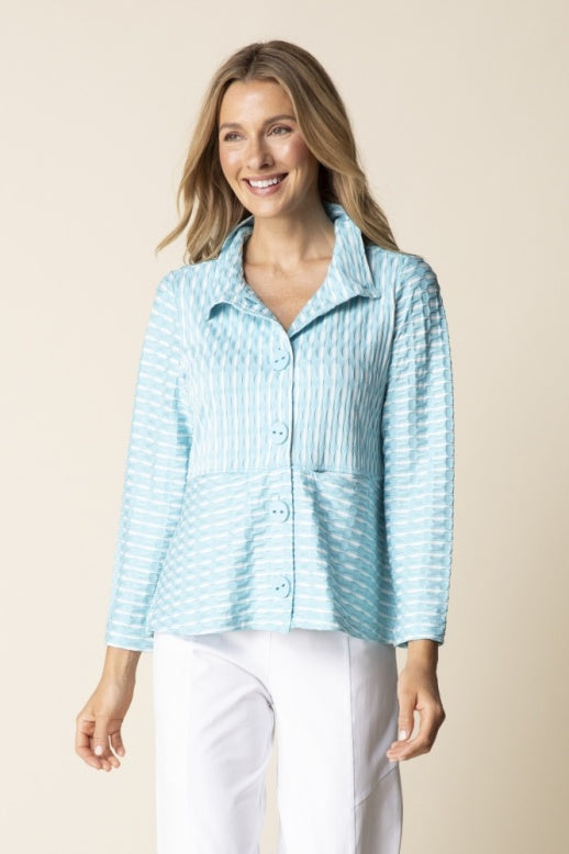 57105 - Newport Knit Downtown Jacket-01-Jackets/Blazers-Habitat-Krista Anne's Boutique, Women's Fashion and Accessories Located in Oklahoma City, OK and Black Mountain, NC