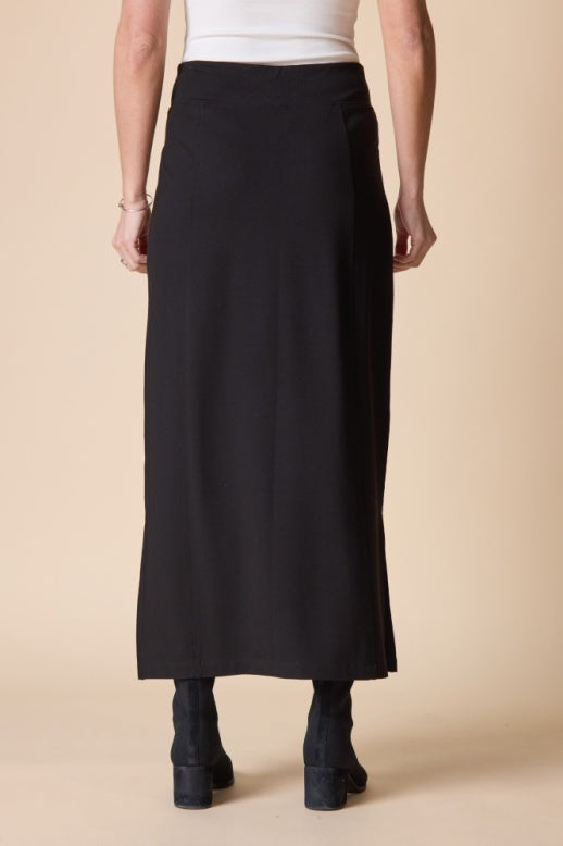 55951 - Pull On Maxi Straight Skirt-04-Bottoms-Habitat-Krista Anne's Boutique, Women's Fashion and Accessories Located in Oklahoma City, OK and Black Mountain, NC