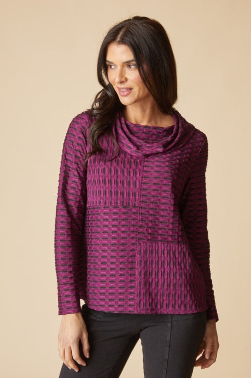 57112 - Newport Knit Downtown Top-02-Tops/Blouses-Habitat-Krista Anne's Boutique, Women's Fashion and Accessories Located in Oklahoma City, OK and Black Mountain, NC