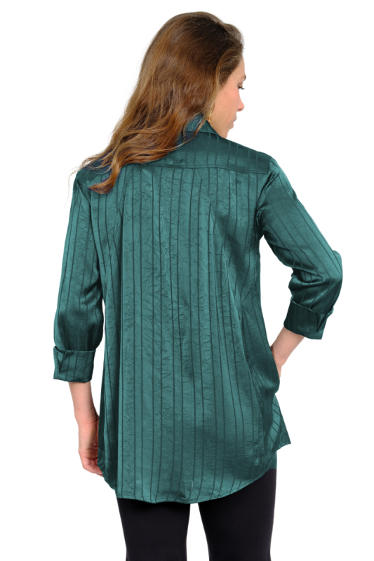 Valor-10 - Panel-Shaping Button-Down Tunic-02-Tops/Blouses-Lior-Krista Anne's Boutique, Women's Fashion and Accessories Located in Oklahoma City, OK and Black Mountain, NC