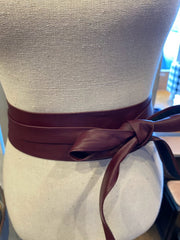 Leather Wrap Belt