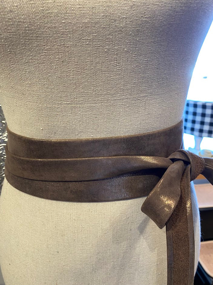 Leather Wrap Belt-09-Accessories-ADA-Krista Anne's Boutique, Women's Fashion and Accessories Located in Oklahoma City, OK and Black Mountain, NC